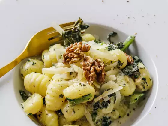 Sariwang Handmade Gnocchi at & Masarap na Sarsa