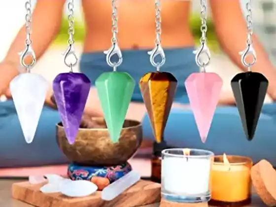 Conceptos básicos del péndulo para leer los chakras