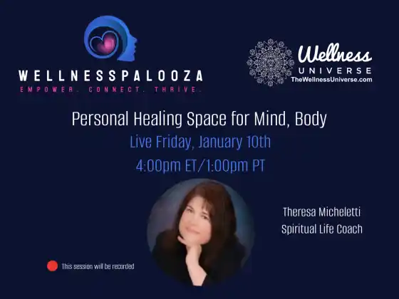 Wellnesspalooza 2025 Không gian chữa lành cá nhân cho tâm trí, cơ thể với Theresa Micheletti